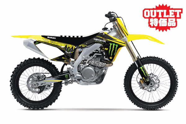 【アウトレット】D'COR '17デザイン MONSTER グラフィックキット【RMZ250 '10-'18】 【アウトレット】D'COR '17デザイン MONSTER グラフィックキット【RMZ250 '10-'18】